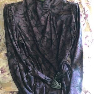 DianneB NY Vintage 1978 silk dress